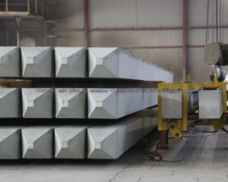 Сваи изготавливают на заводе ПЛИФОРТ К-777, с соблюдением определенной технологии, контролируемой ГОСТ 19804-91. Завод железобетонных свай