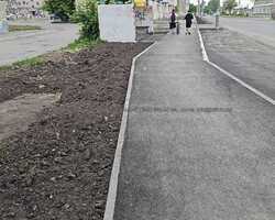 Монтаж бортового камня Богданович ул.Первомайская Богданович ул.Первомайская камень бортовой