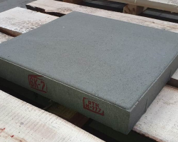6К.7, 6К7 плита 500х500х70 бетонная вибропрессованная
